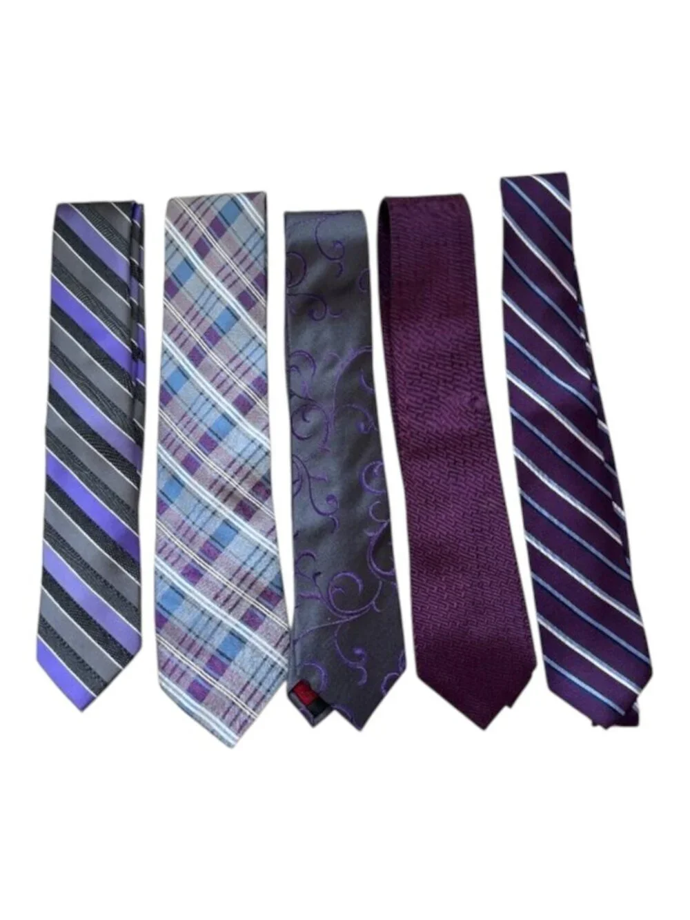 Bundle-Men's Ties: Bibas, Calvin Klein, Alfani, Stafford, A[x]ist  Multicolor